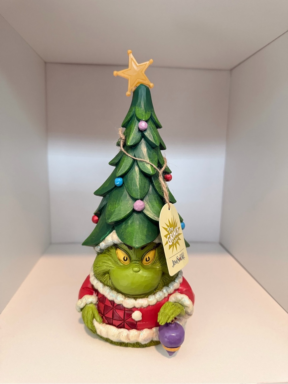 Jim Shore Dr. Seuss - Grinch Gnome with Tree Hat